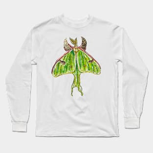 Luna Moth Long Sleeve T-Shirt